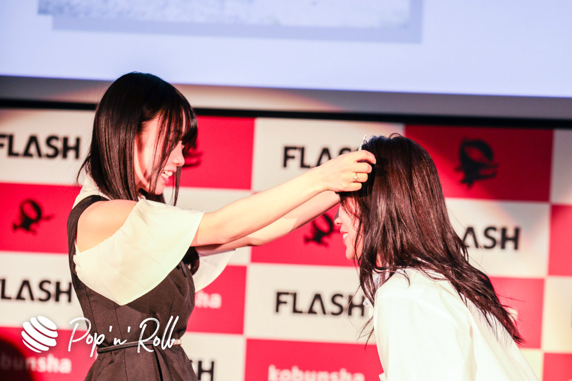 ＜ミスFLASH2021選考オーディション＞グランプリ発表会見（2021年1月18日）