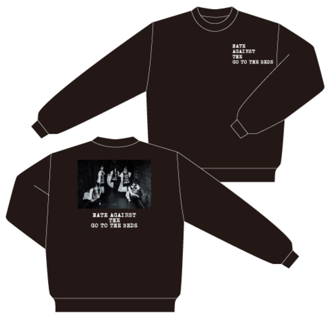 フォトスウェット（写真家・外林健太）GO TO THE BEDS