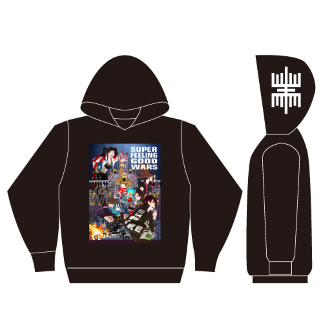 すしお先生描き下ろしパーカー EMPiRE