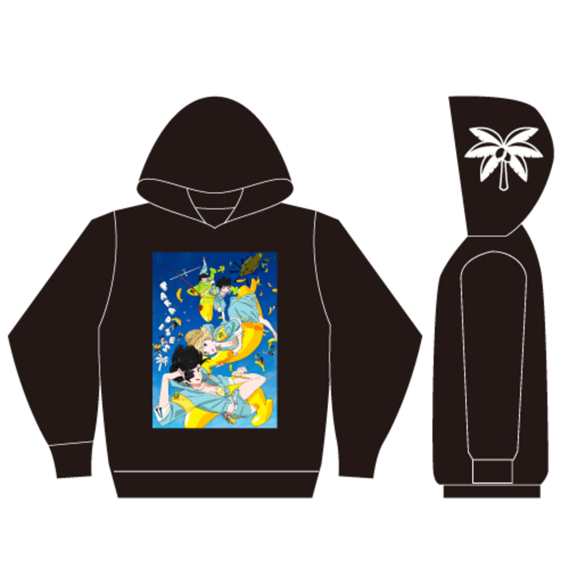 すしお先生描き下ろしパーカー PARADISES