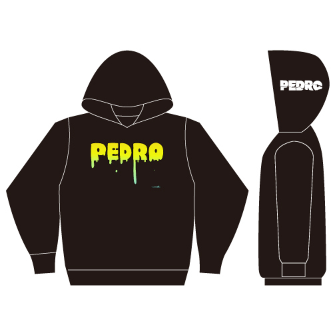 すしお先生描き下ろしパーカー PEDRO