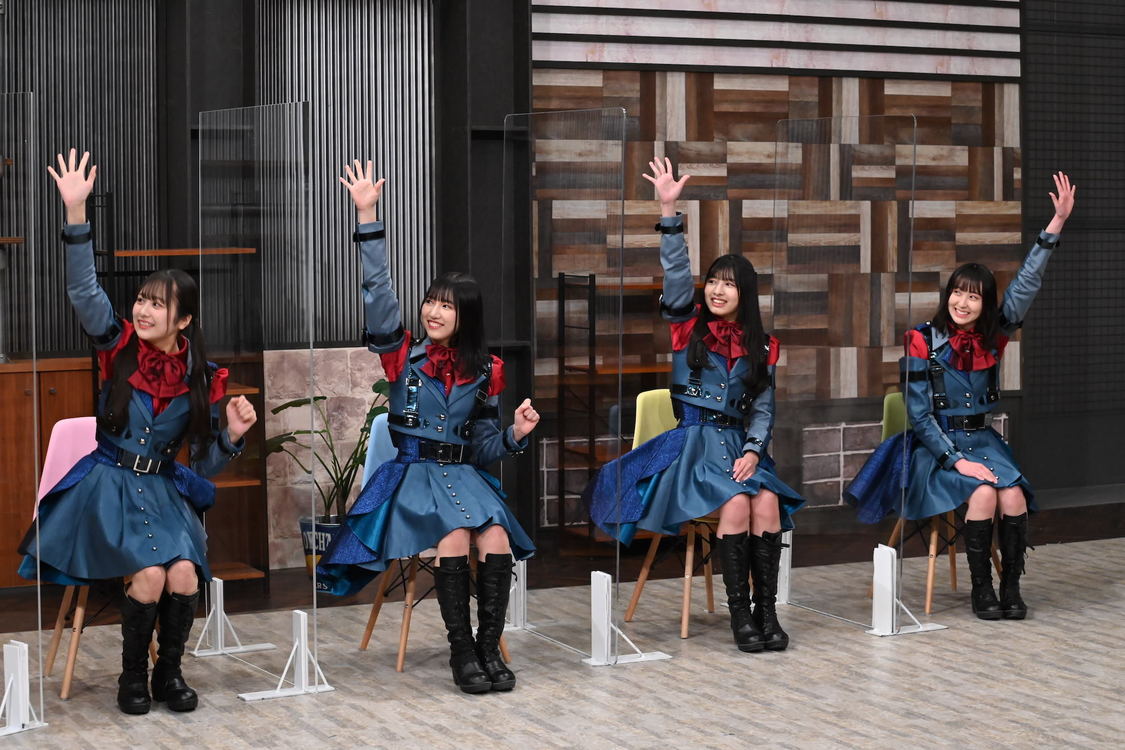 『≠MEの先輩、教えて下さい！』初回放送分場面写真より