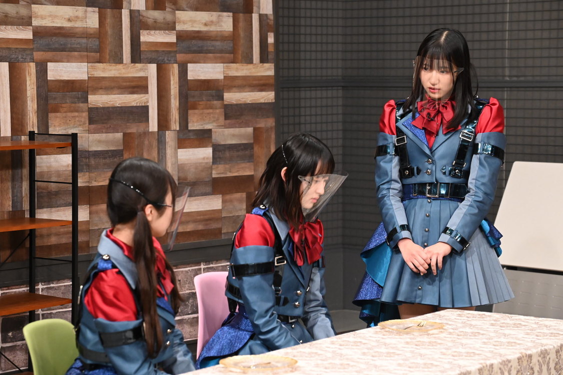 『≠MEの先輩、教えて下さい！』初回放送分場面写真より