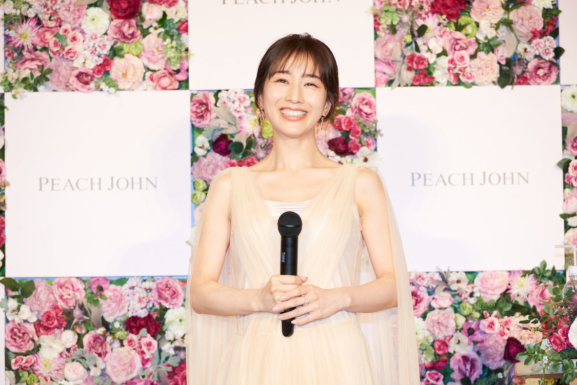 田中みな実＜PEACH JOHN 2021年新ブランドミューズ発表会＞（2021年1月20日）