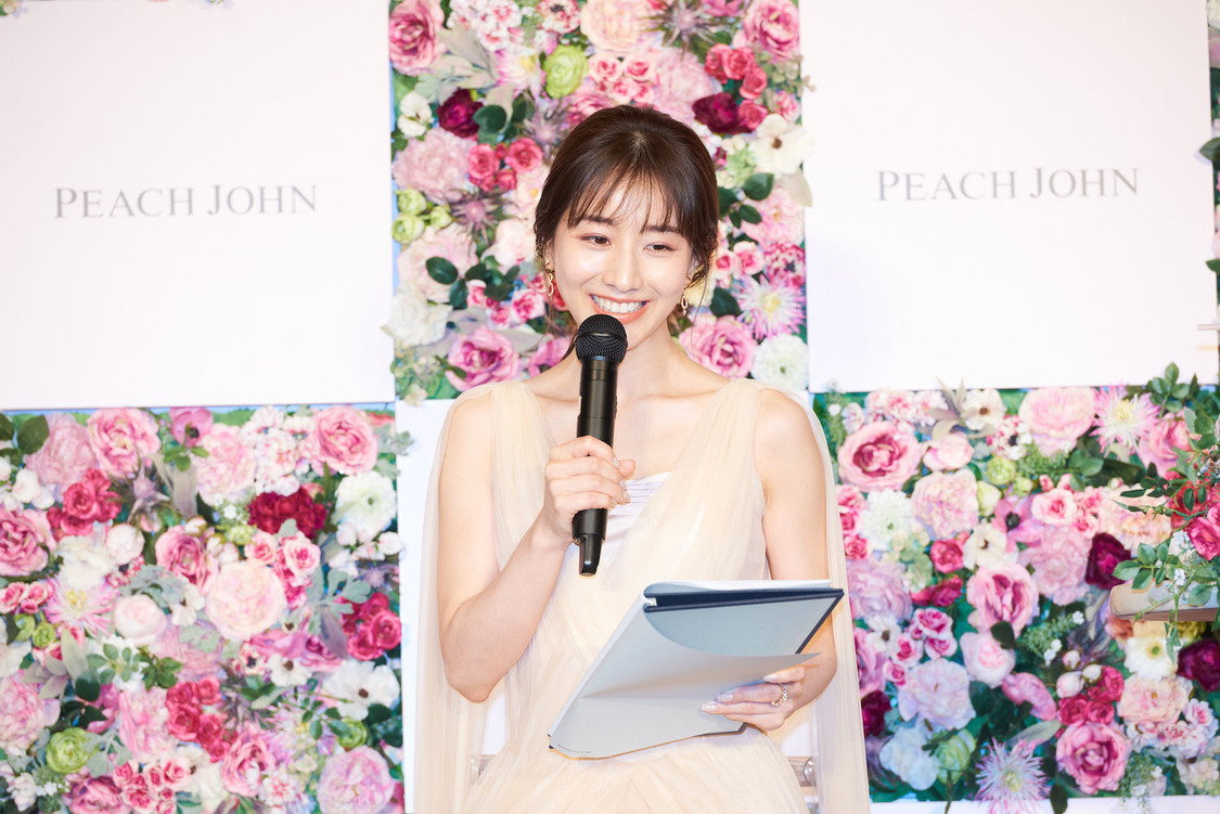 田中みな実＜PEACH JOHN 2021年新ブランドミューズ発表会＞（2021年1月20日）