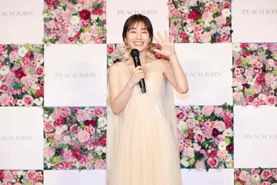 田中みな実＜PEACH JOHN 2021年新ブランドミューズ発表会＞（2021年1月20日）