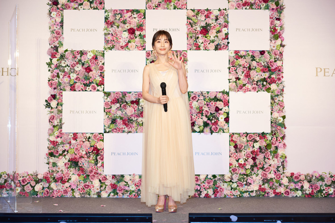 田中みな実＜PEACH JOHN 2021年新ブランドミューズ発表会＞（2021年1月20日）