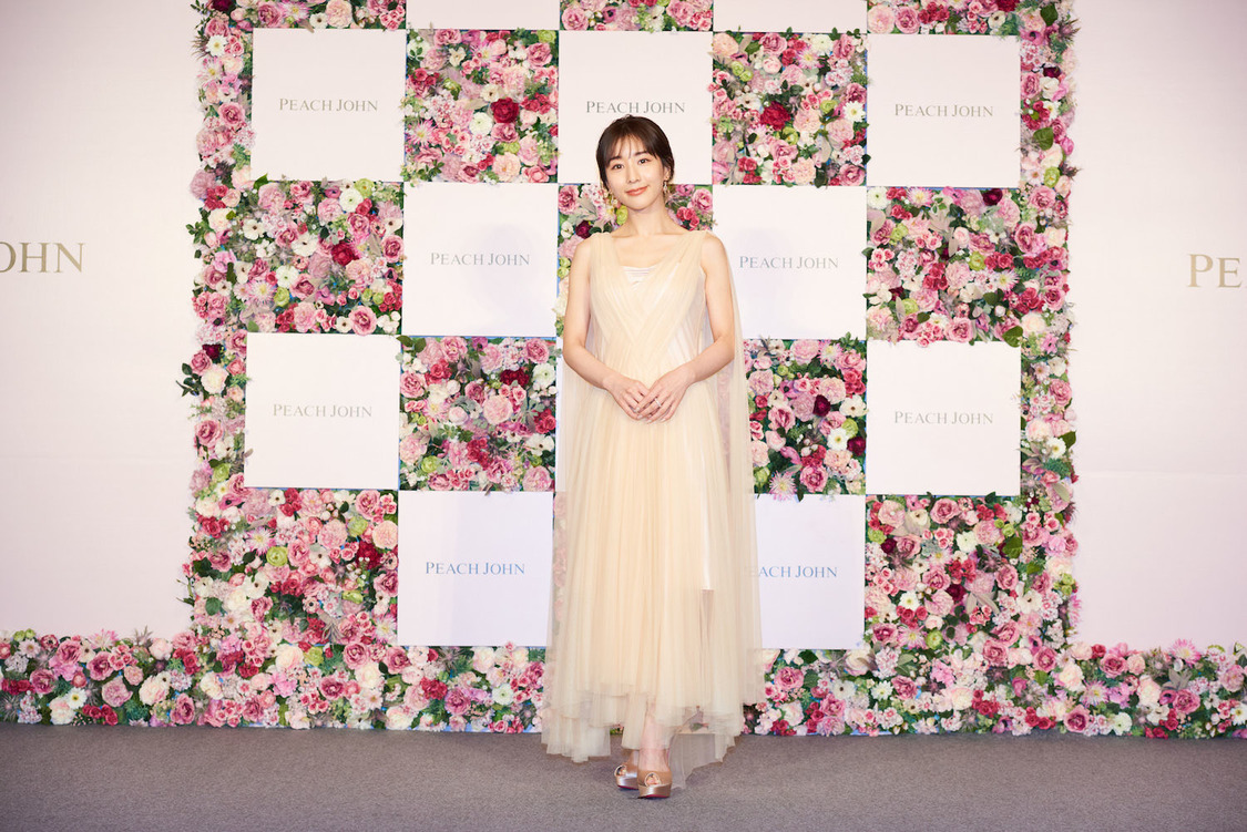 田中みな実＜PEACH JOHN 2021年新ブランドミューズ発表会＞（2021年1月20日）