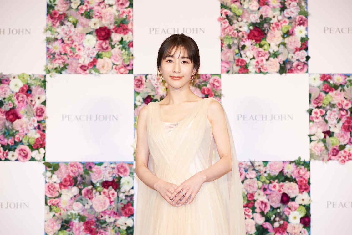 田中みな実＜PEACH JOHN 2021年新ブランドミューズ発表会＞（2021年1月20日）