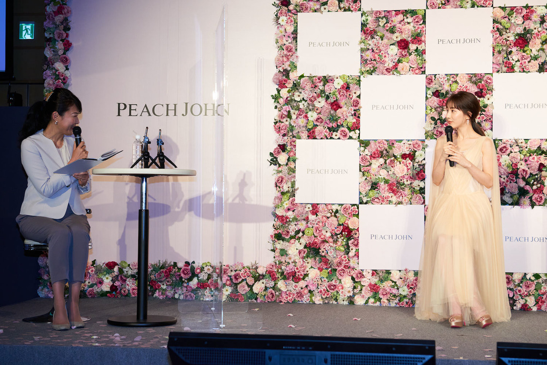 田中みな実＜PEACH JOHN 2021年新ブランドミューズ発表会＞（2021年1月20日）