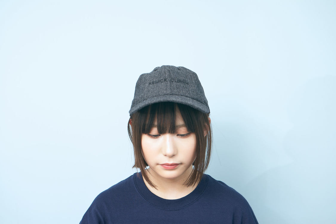 KENICKCURRY LOGO HERRINGBONE CAP（GRAY）