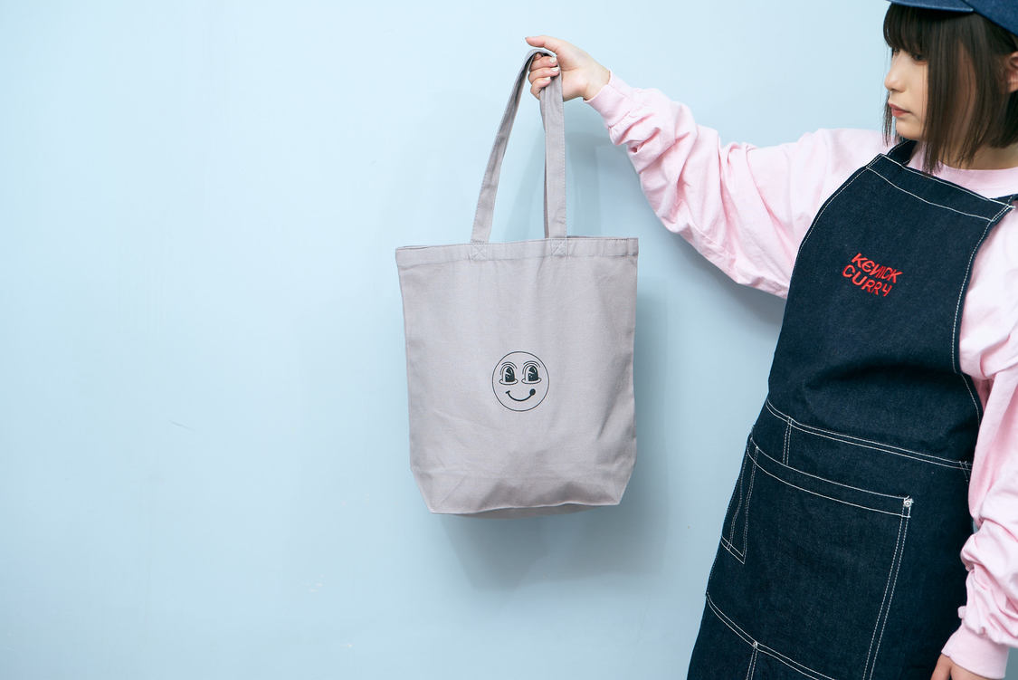 KENICKCURRY TOTE BAG（GRAY）