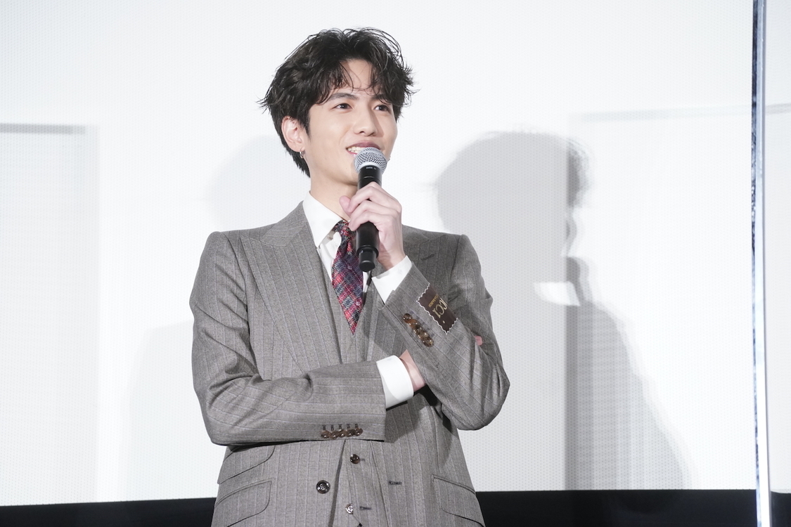 ＜『さんかく窓の外側は夜』公開前夜祭舞台挨拶＞（2020年1⽉21⽇）丸の内ピカデリー