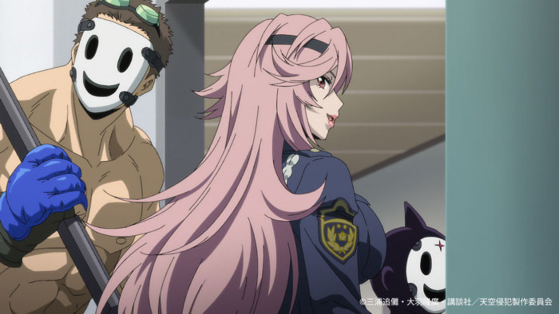 『天空侵犯』より（©三浦追儺・大羽隆廣・講談社／天空侵犯製作委員会）