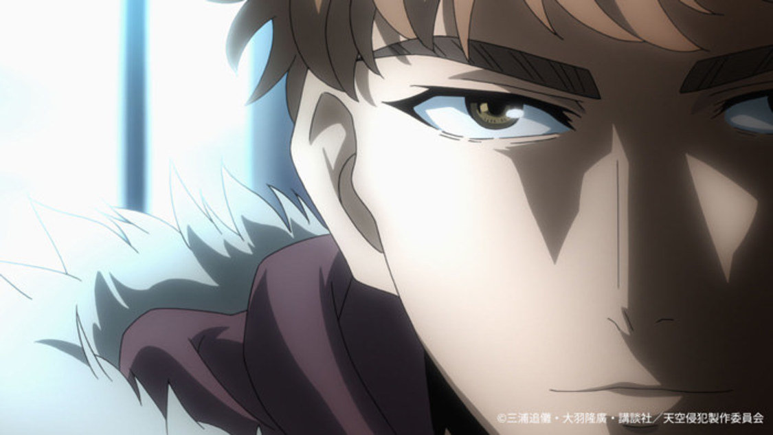 『天空侵犯』より（©三浦追儺・大羽隆廣・講談社／天空侵犯製作委員会）
