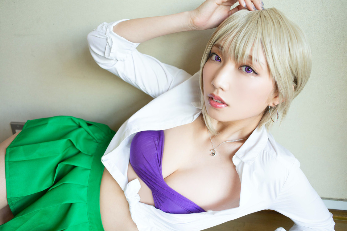 霜月めあ　（c）佐賀章広／月刊少年エース