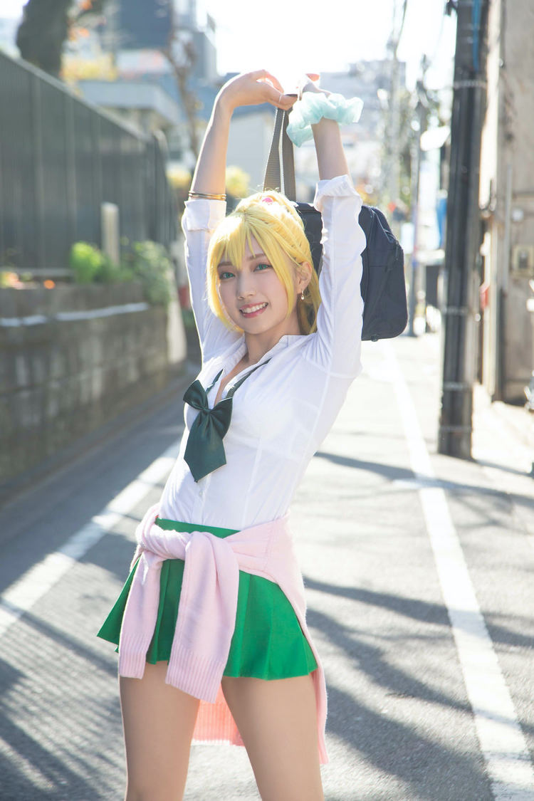 霜月めあ　（c）佐賀章広／月刊少年エース