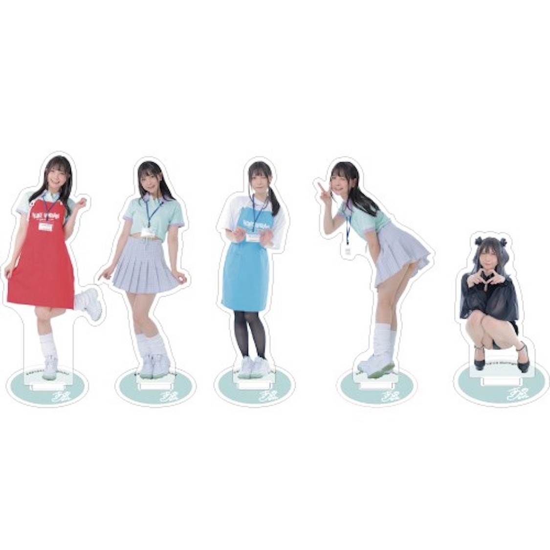 「あまつまりなinヴィレッジヴァンガード」トレーディングアクリルスタンド