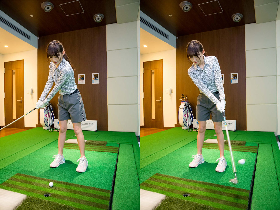 徐々に感覚を掴んでいく音嶋