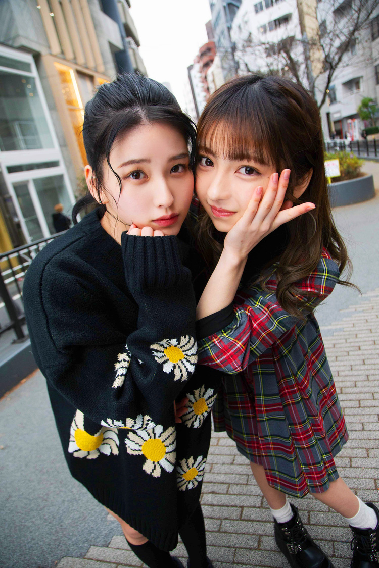 #2i2 十味、森嶋あんり（（c）月刊エンタメ／撮影：佐賀章広）