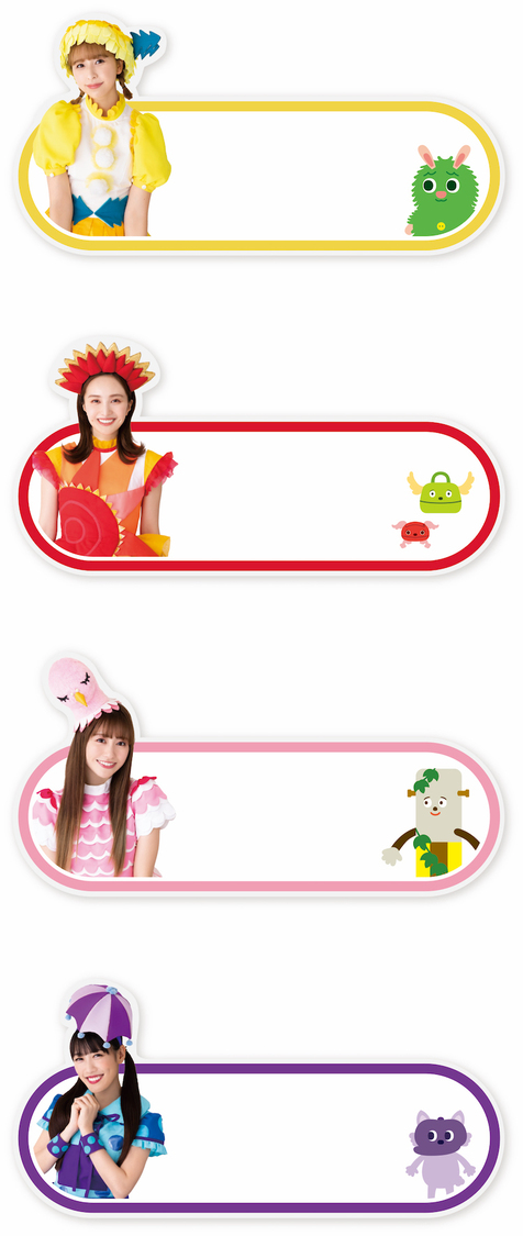 「ももくろちゃんZのおなまえバッチ」