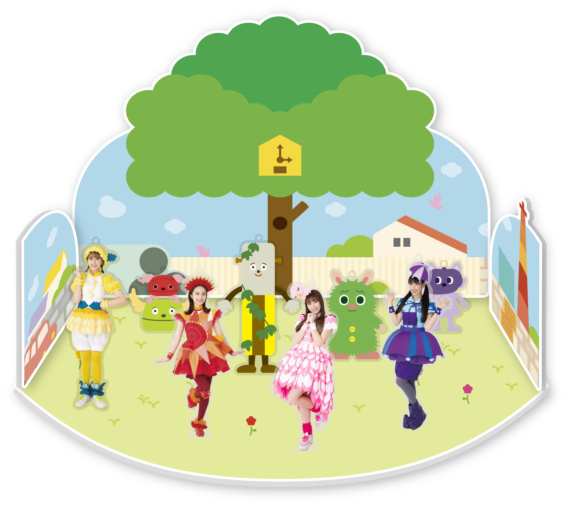 「とびだせ！ももくろちゃんZアクリルジオラマ」