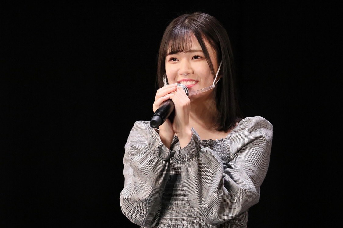 岡本彩夏＜SKE48 28thシングル カップリング収録「ティーンズユニット」メンバー投票企画　速報発表イベント＞（2021年2月7日）