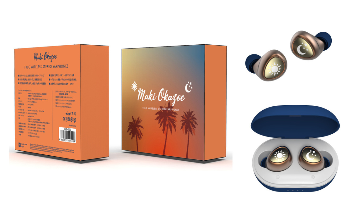 TRUE WIRELESS STEREO EARPHONES 岡副麻希モデル