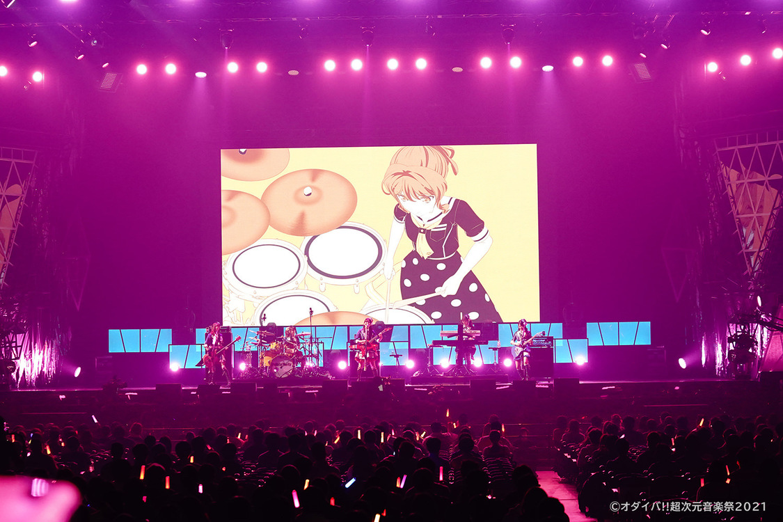 Poppin’Party＜オダイバ!!超次元音楽祭-ヨコハマからハッピーバレンタインフェス 2021-＞ぴあアリーナMM（2021年2月13日）