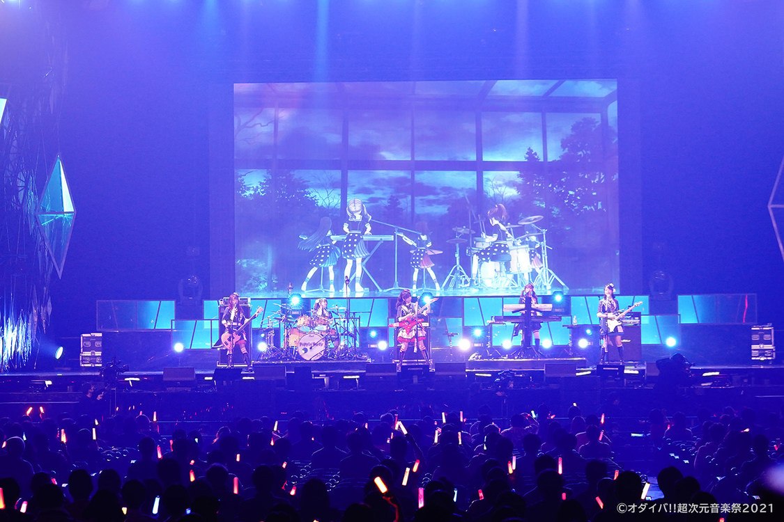 Poppin’Party＜オダイバ!!超次元音楽祭-ヨコハマからハッピーバレンタインフェス 2021-＞ぴあアリーナMM（2021年2月13日）