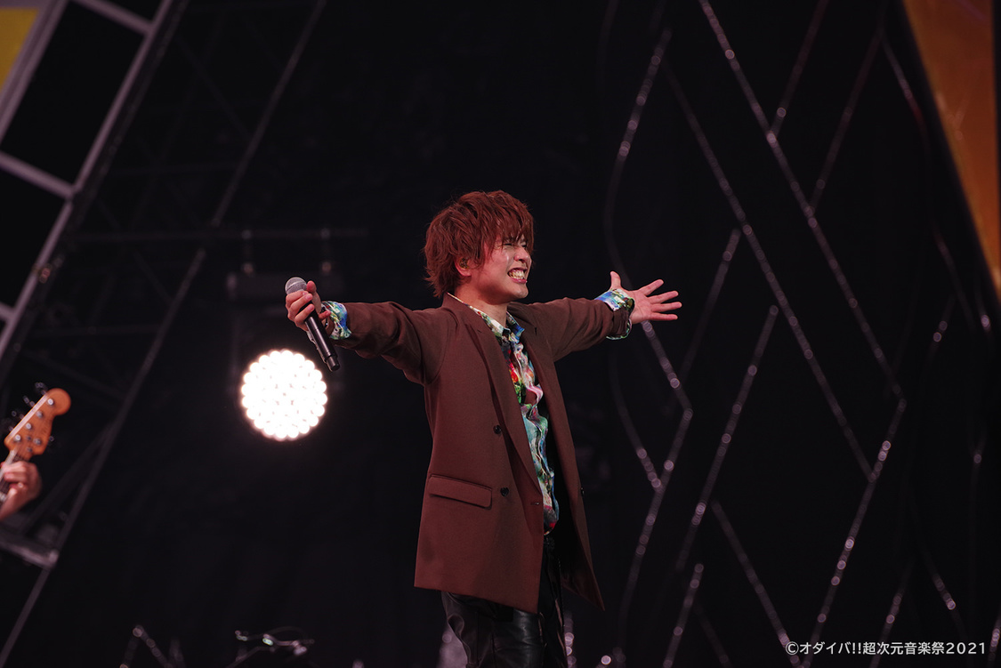 仲村宗悟＜オダイバ!!超次元音楽祭-ヨコハマからハッピーバレンタインフェス 2021-＞ぴあアリーナMM（2021年2月13日）