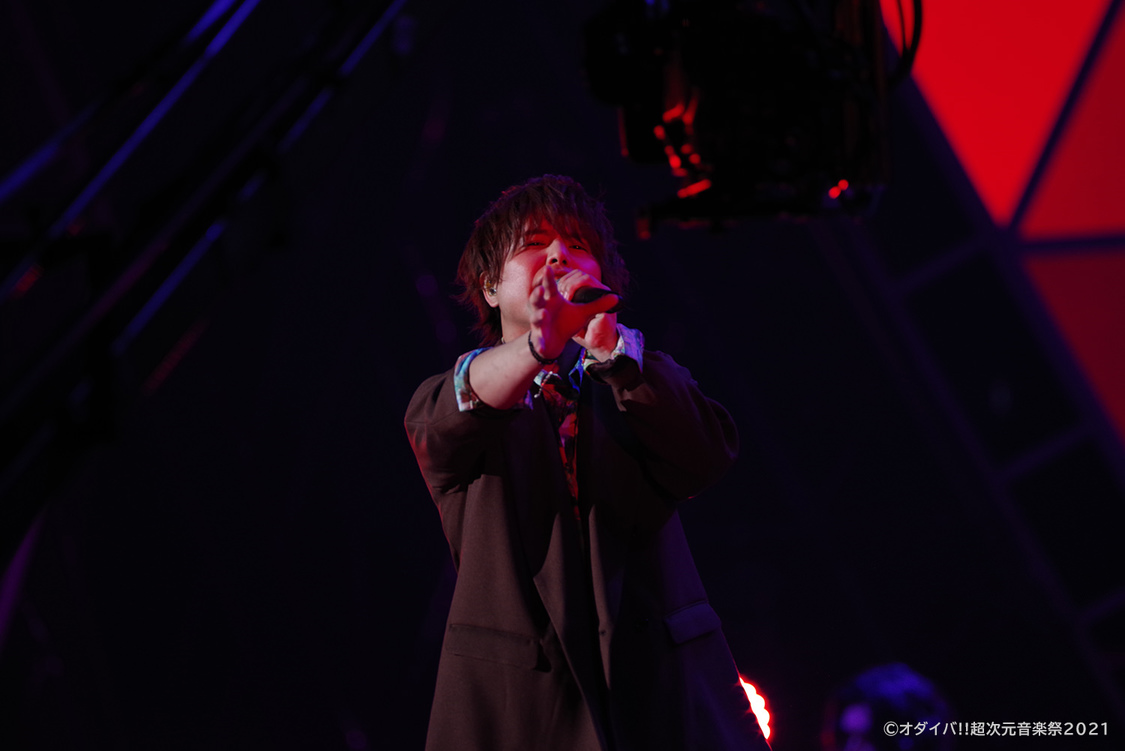 仲村宗悟＜オダイバ!!超次元音楽祭-ヨコハマからハッピーバレンタインフェス 2021-＞ぴあアリーナMM（2021年2月13日）