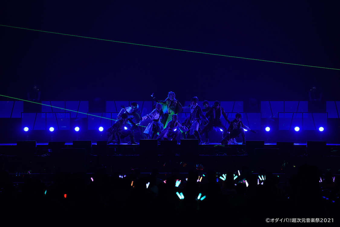 ミュージカル『刀剣乱舞』刀剣男士＜オダイバ!!超次元音楽祭-ヨコハマからハッピーバレンタインフェス 2021-＞ぴあアリーナMM（2021年2月13日）