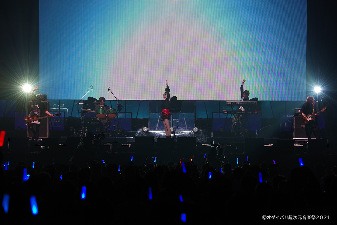 藍井エイル＜オダイバ!!超次元音楽祭-ヨコハマからハッピーバレンタインフェス 2021-＞ぴあアリーナMM（2021年2月13日）