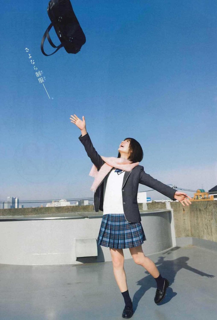 日向坂46 小坂菜緒（『週刊少年チャンピオン』12号より）