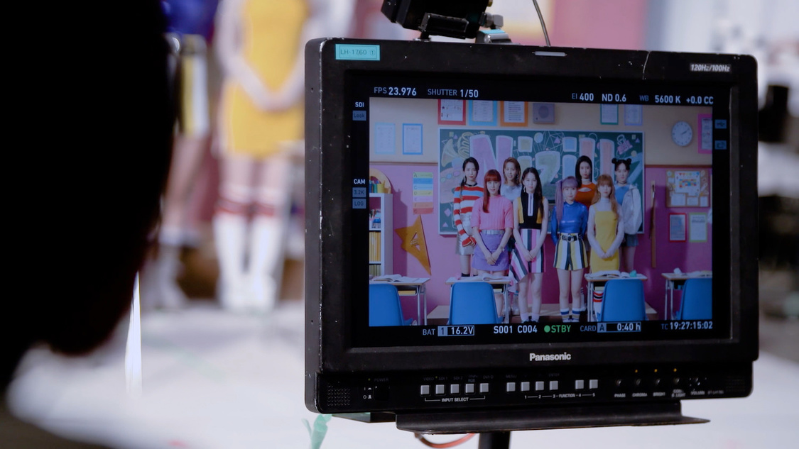 NiziU（メイキング画像）