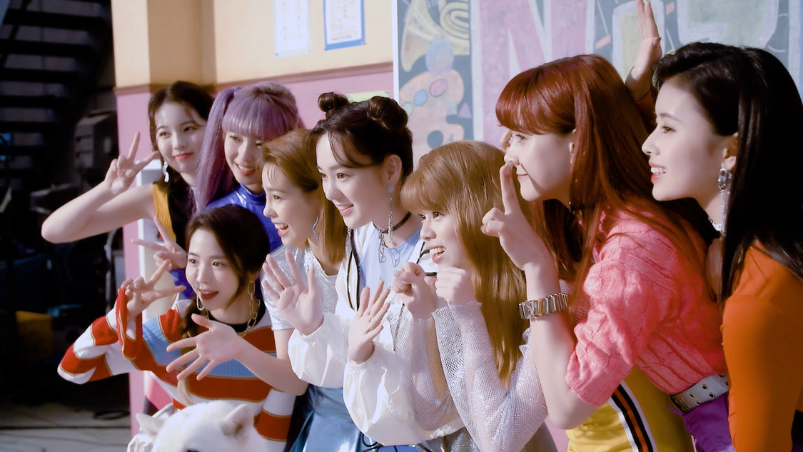 NiziU（メイキング画像）