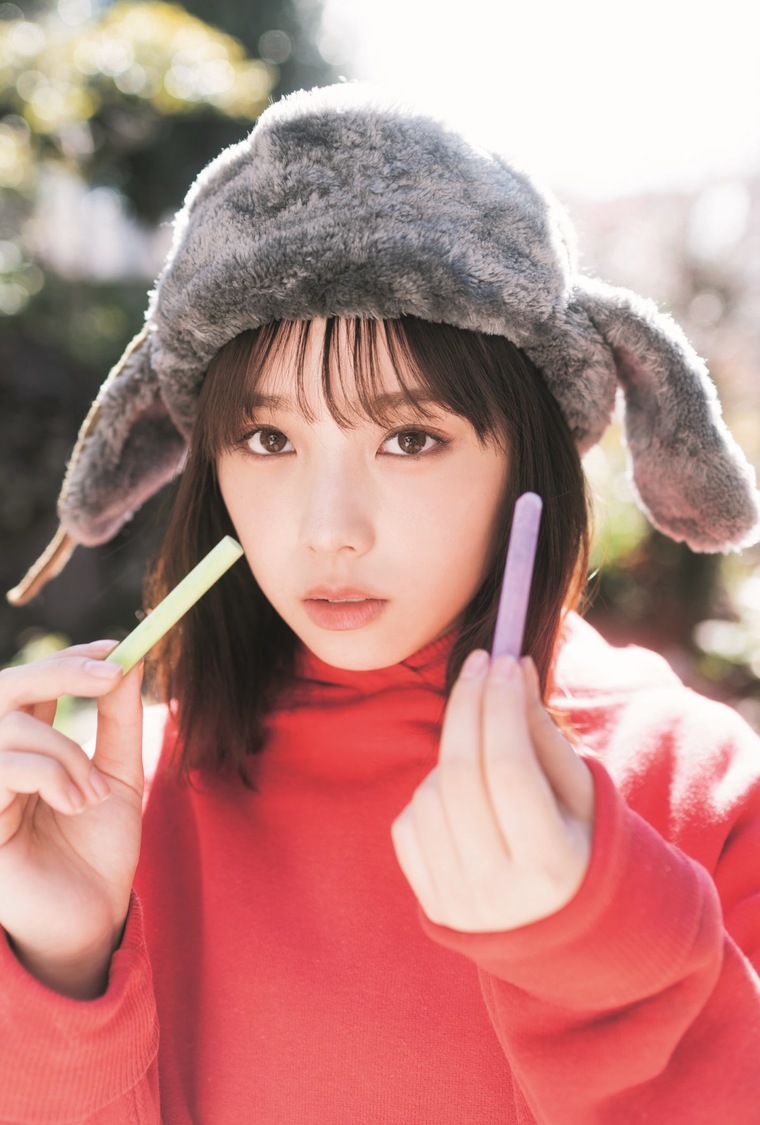 『B.L.T.2021年4月号』セブンネットショッピング購入特典ポストカード【与田祐希（乃木坂46）】