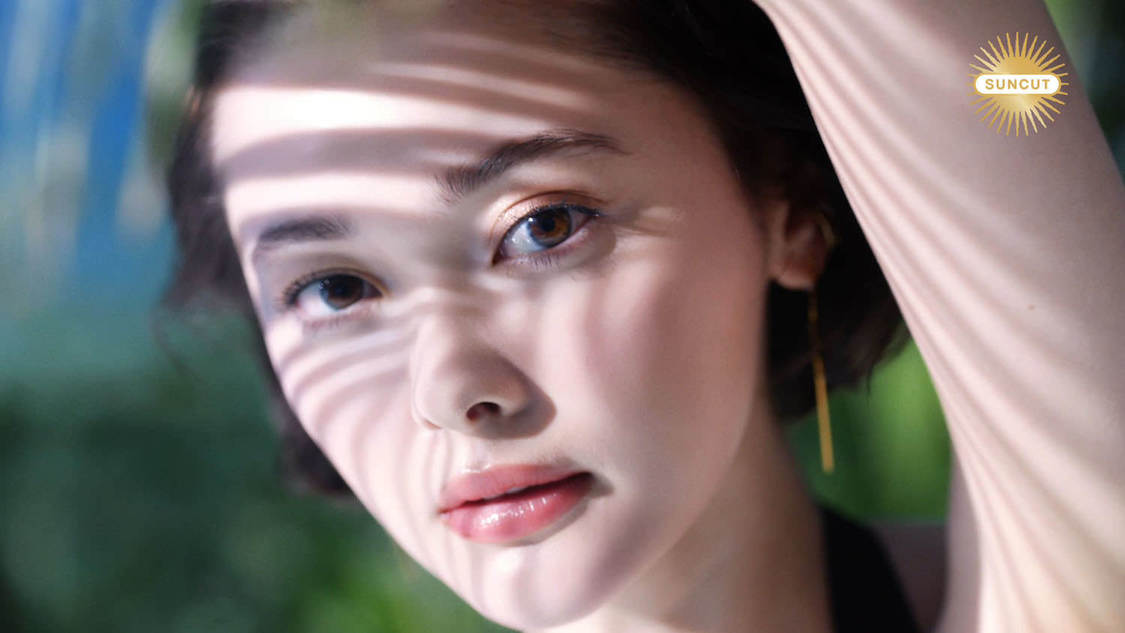 『サンカット プロディフェンス』新CM「輝くビーチへ」篇より