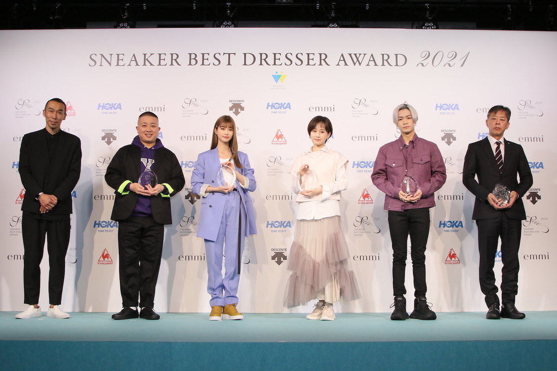 ＜SNEAKER BEST DRESSER AWARD（スニーカーベストドレッサー賞）2021 授賞式・記者発表会＞（2021年2月22日）