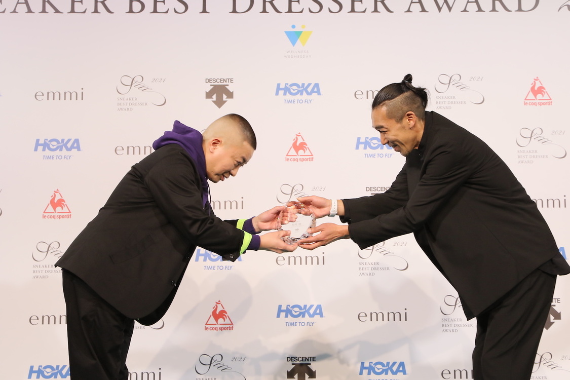 ＜SNEAKER BEST DRESSER AWARD（スニーカーベストドレッサー賞）2021 授賞式・記者発表会＞（2021年2月22日）