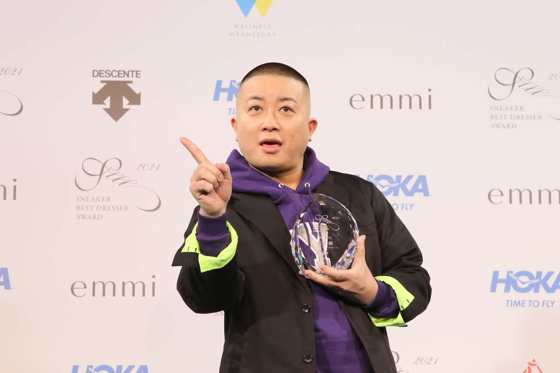 ＜SNEAKER BEST DRESSER AWARD（スニーカーベストドレッサー賞）2021 授賞式・記者発表会＞（2021年2月22日）