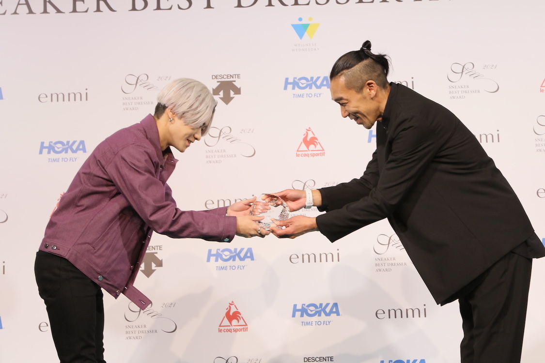 ＜SNEAKER BEST DRESSER AWARD（スニーカーベストドレッサー賞）2021 授賞式・記者発表会＞（2021年2月22日）