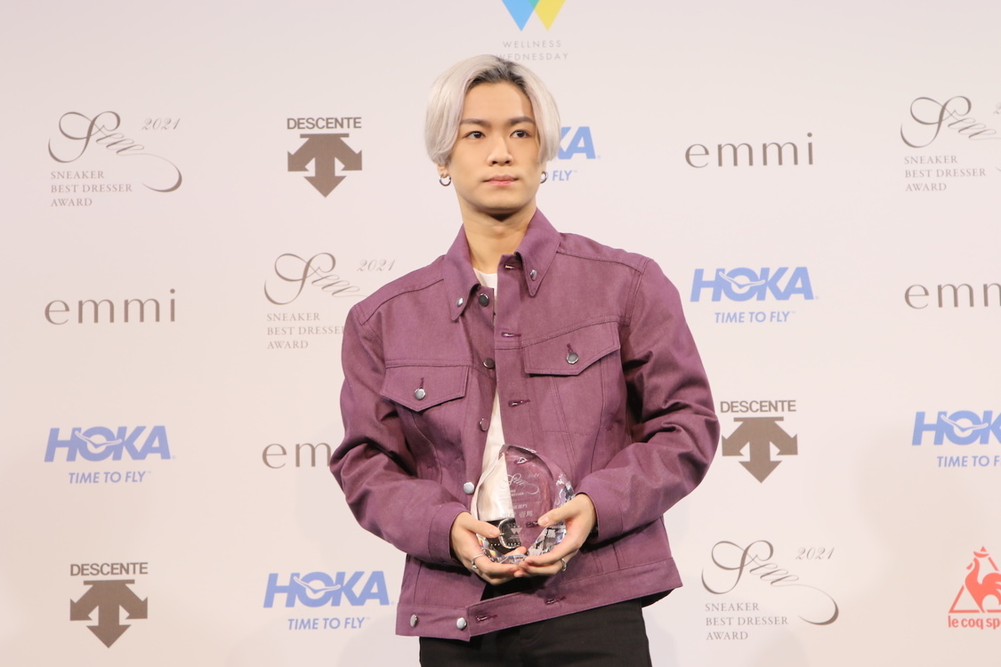 ＜SNEAKER BEST DRESSER AWARD（スニーカーベストドレッサー賞）2021 授賞式・記者発表会＞（2021年2月22日）