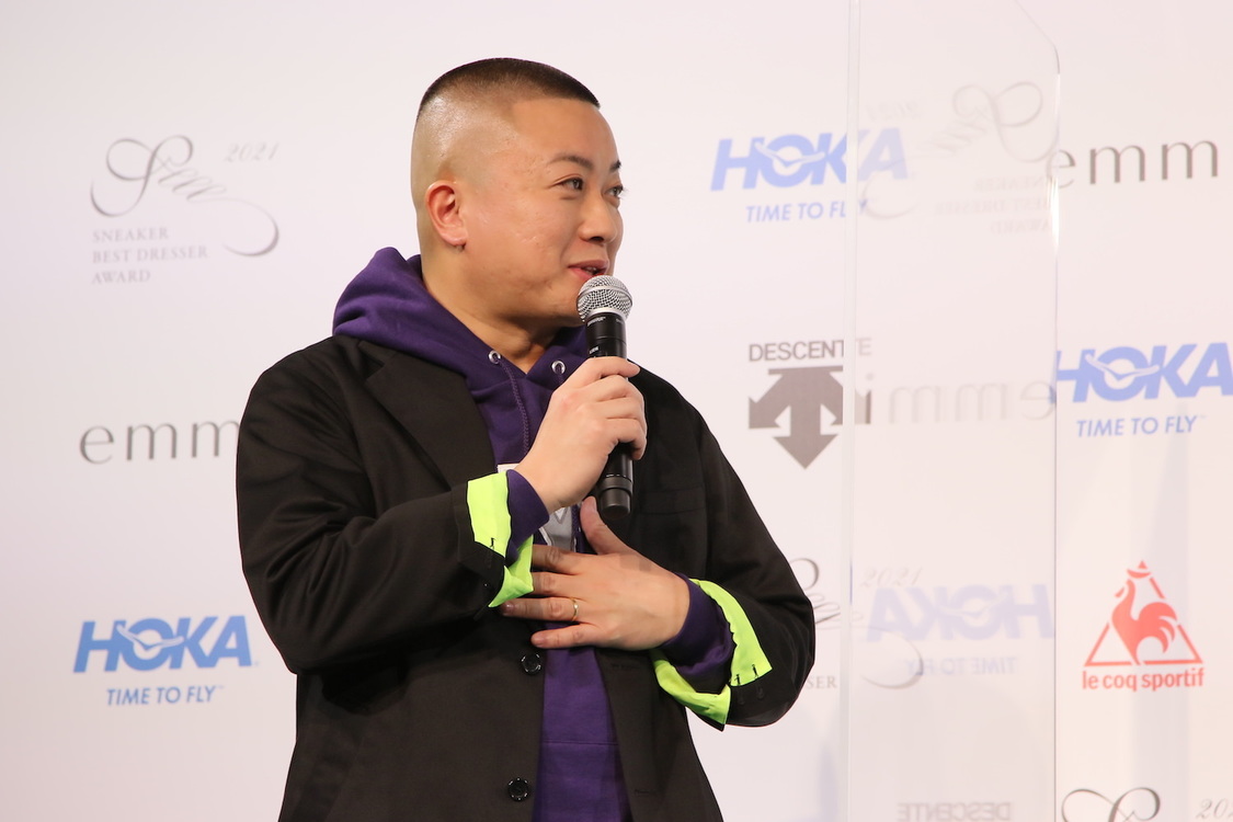 ＜SNEAKER BEST DRESSER AWARD（スニーカーベストドレッサー賞）2021 授賞式・記者発表会＞（2021年2月22日）