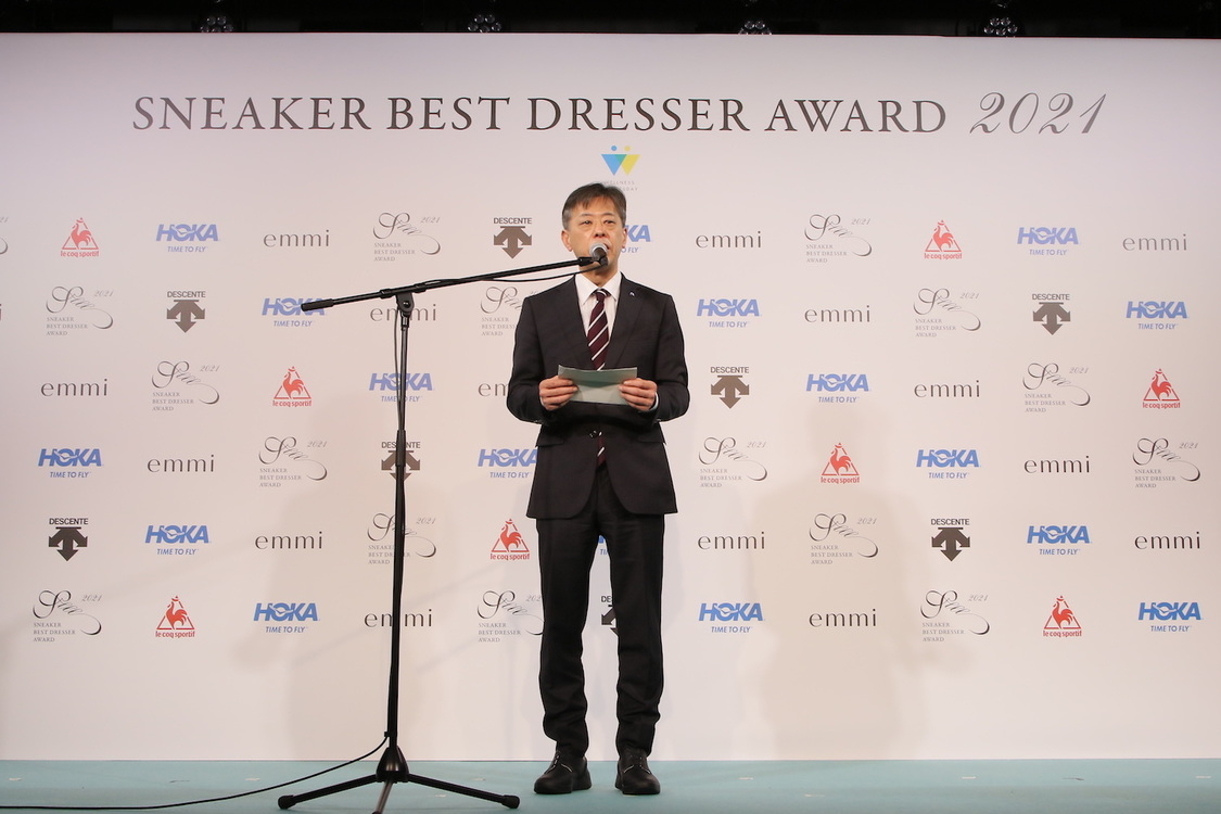 ＜SNEAKER BEST DRESSER AWARD（スニーカーベストドレッサー賞）2021 授賞式・記者発表会＞（2021年2月22日）
