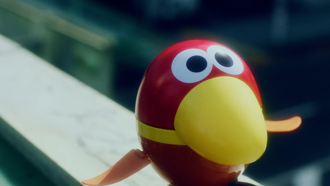 「キョロちゃん×リンリン（BiSH）コラボミュージックビデオ『遠クエ』【飛びたいキョロちゃん缶登場記念】」より