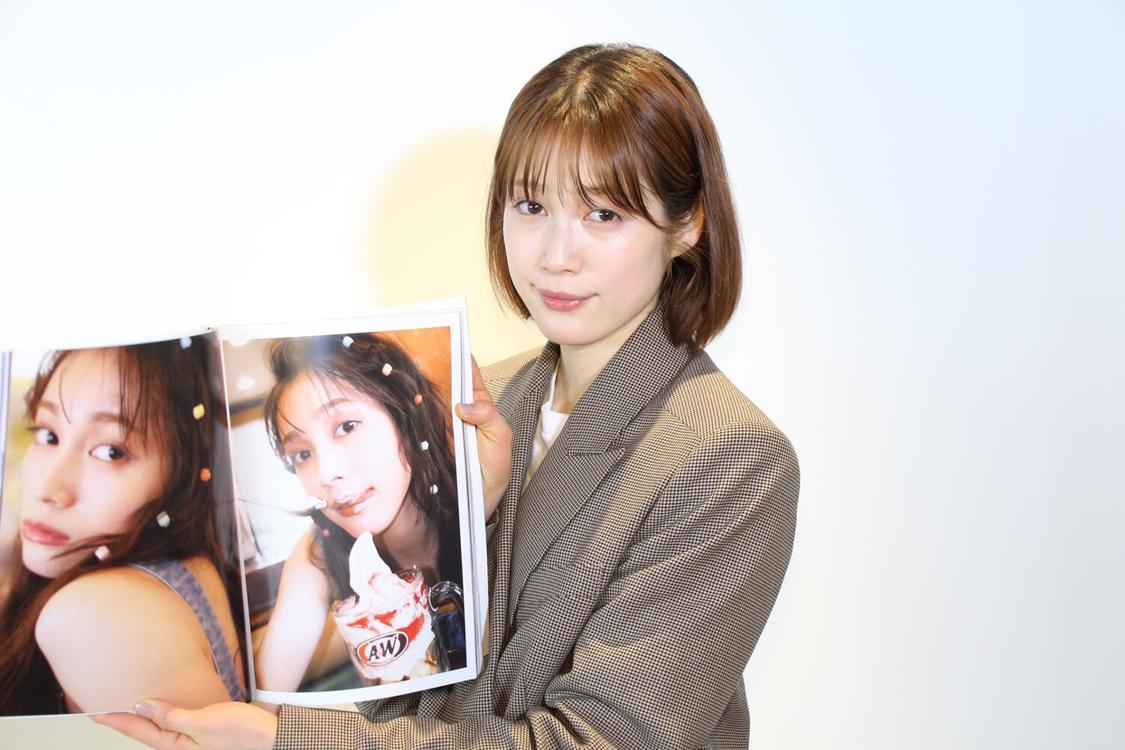 中村ゆりか 1st写真集『Over the moon』発売記念リモート会見より　ⓒSDP