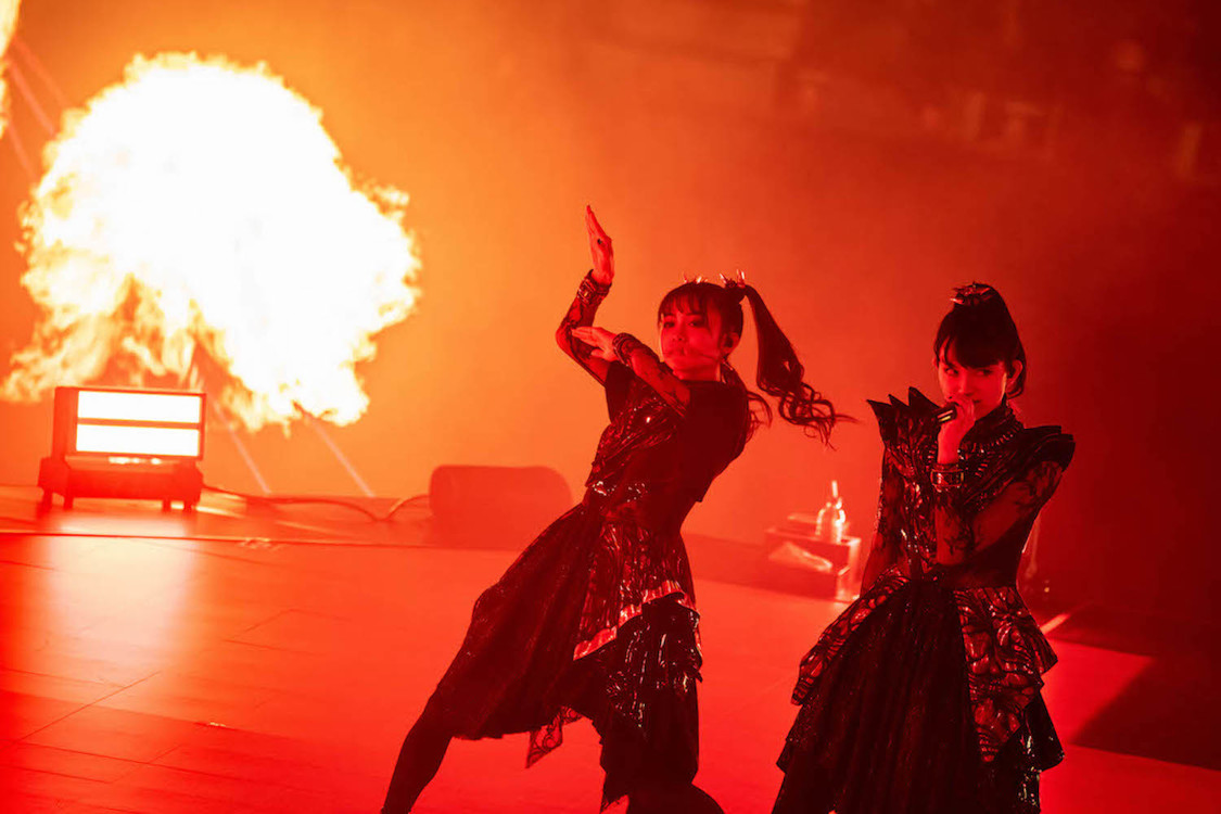 ＜10 BABYMETAL BUDOKAN ＞2月公演より（撮影：Taku Fujii）