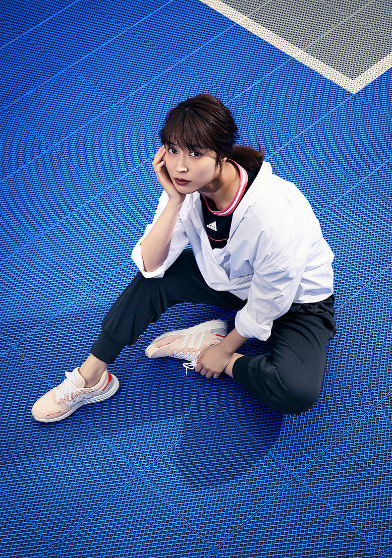 広瀬アリス「adidas 2021 S/S Collection」
